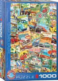 Puzzle Collage Di Viaggio D Epoca Pezzi Puzzle Mania It