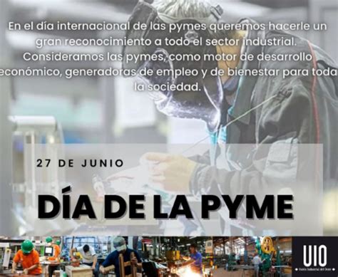 Hoy Celebramos El D A Internacional De Las Pymes Uio Uni N