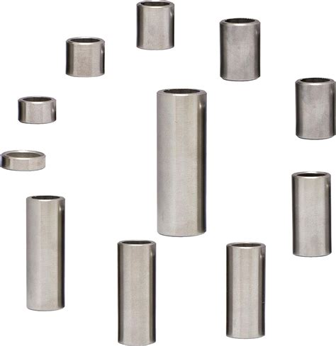 Faston Stainless Steel Spacer Sleeves M Inner Diameter Mm Pack Of