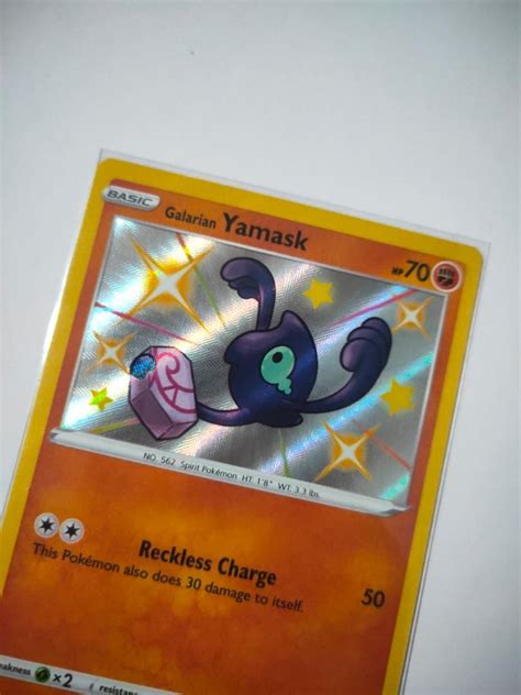 Pokemon TCG Pokemon Cards For Sale Shiny Galarian Yamask SV065