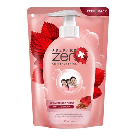 Jual Zen Antibacterial Body Wash Shiso Sandalwood Ml Shopee