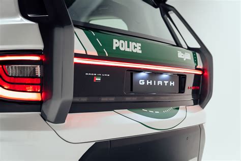 W Motors Ghiath Smart Patrol Joins Dubai Police Fleet All About Wheels