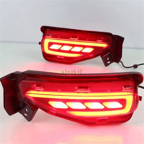 July King Led Light Guide Brake Lights Case For Toyota Fortuner 2016