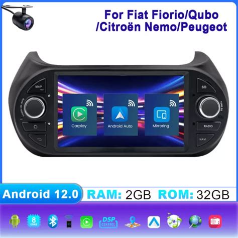 Autoradio Per Fiat Fiorino Qubo Citro N Nemo Peugeot Bipper Android