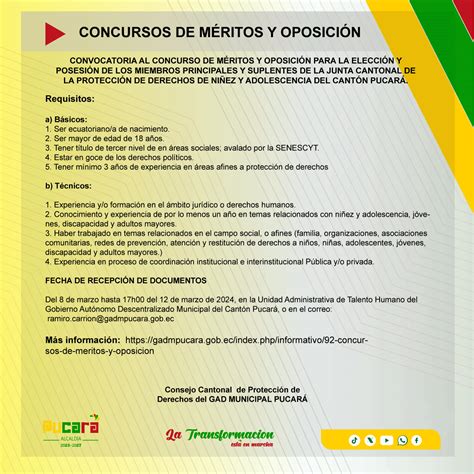 Concursos De M Ritos Y Oposici N