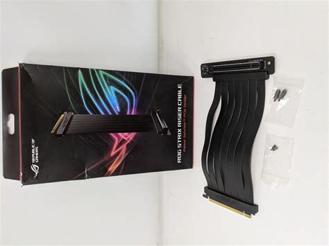 Asus Rog Strix Riser Cable Pci E X High Speed Flexible Extender