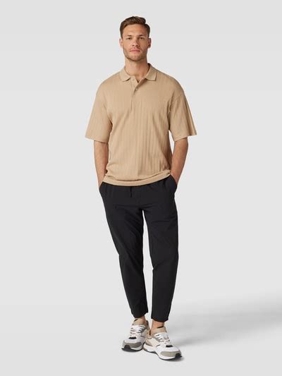 Jack And Jones Premium Poloshirt Mit Polokragen Modell Connor Beige