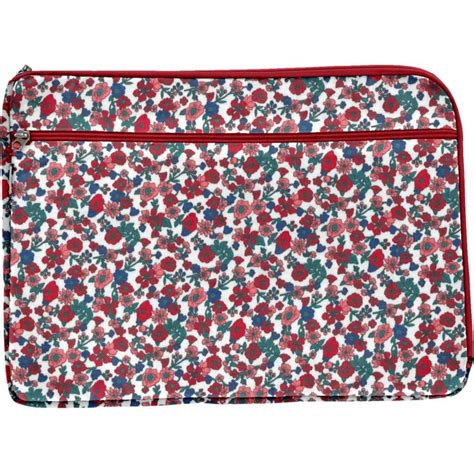 Pochette Ordinateur 15 Pouces Prairie Fleurie Papa Pique Et Maman Coud