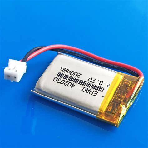 V Mah Lipo Rechargeable Battery Jst Ph Pin Mm Plug