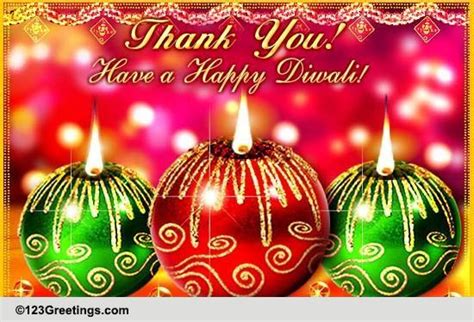 A Diwali Thank You! Free Thank You eCards, Greeting Cards | 123 Greetings