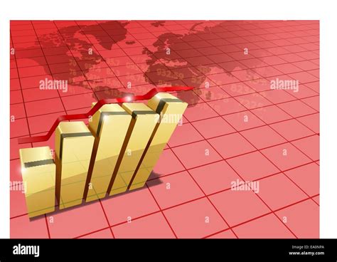 Vector Concept Illustration Of World Statistics Stock Vector Image