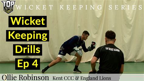 Wicket Keeping Drills With Pro Wicket Keeper Youtube