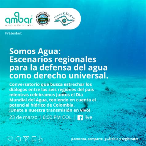 Defensa Del Agua Como Derecho Universal Agenda Ambar