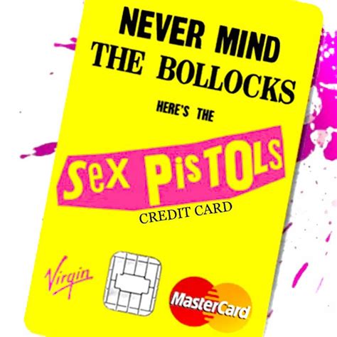 Sex Pistols Credit Card Uwont Hyperdeath™