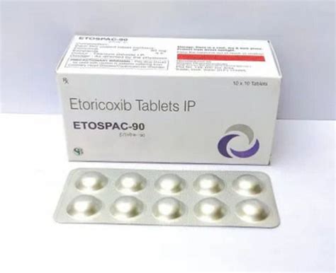 Etoricoxib Tablet 90mg 10x10 Tablets Blister Pack At Best Price In