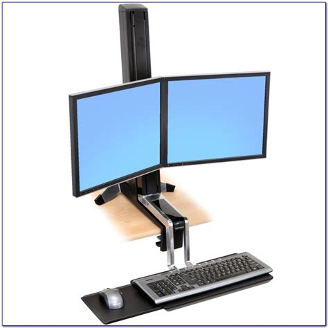 Multiple Monitor Mounts For Desks Desk Home Design Ideas