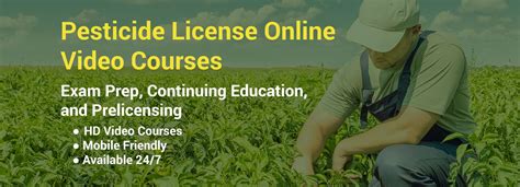 Pesticide Applicator Exam Prep And Continuing Education