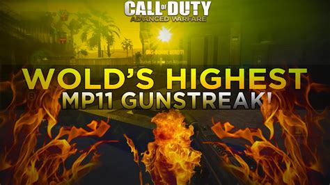 Call Of Duty Advanced Warfare World S Highest Gunstreak W Mp