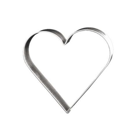 Découpoir coeur 12 cm Emporte pièce coeur en fer blanc