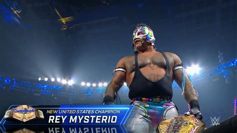 Rey Mysterio Gana El Campeonato De Estados Unidos Wwe Smackdown