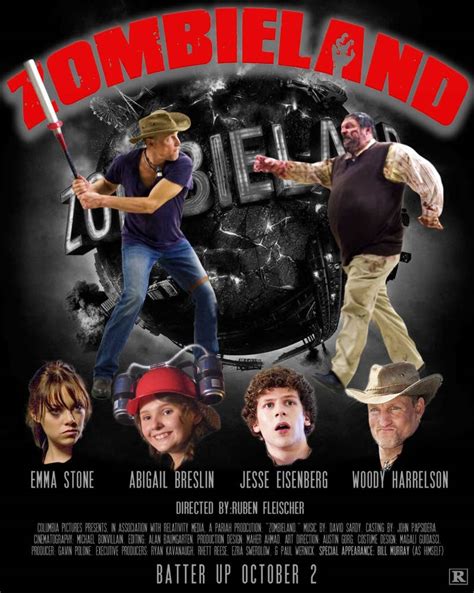 Zombieland Movie Poster by bradleydurham on DeviantArt