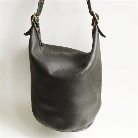 Vintage Coach Bucket Bag IUCN Water