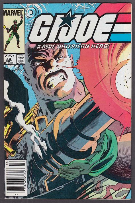 Gi Joe 40 Marvel Comic Book 10 1985