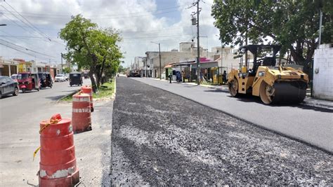 Analizan recontratar al Dragón para repavimentar calles de Cancún