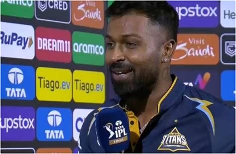 Ipl 2023 “if I Had To Lose Id Rather Lose To Dhoni” Says Hardik Pandya After Gts Defeat