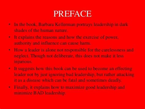 Barbara Kellerman Bad Leadership Pdf