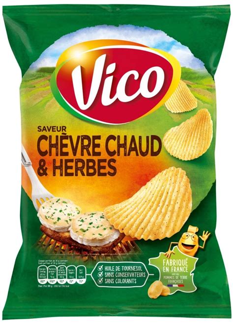 Chips Saveur Ch Vre Chaud Herbes G Vico G Chevre Chaud