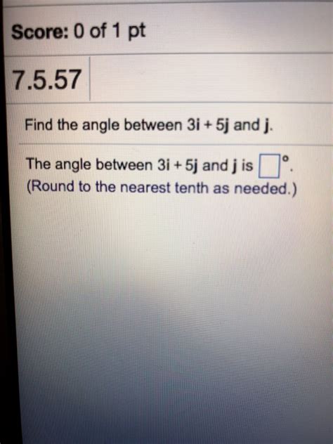 Solved Homework Ch Score Of Pt Write The Chegg