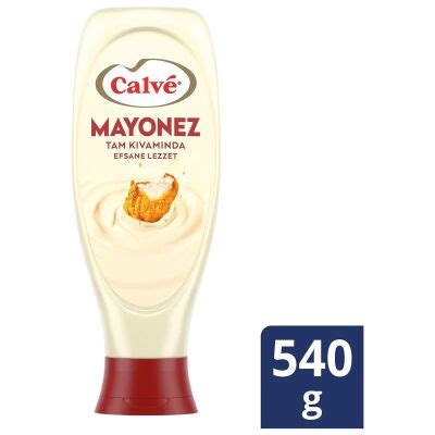 CALVE MAYONEZ PLASTİK ŞİŞE 540 GR Ketçap Mayonez ve Soslar