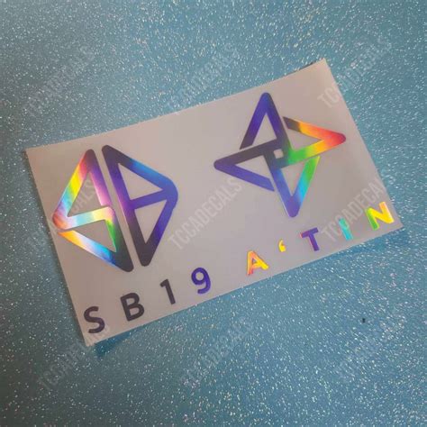 SB19 logo vinyl decals | Shopee Philippines