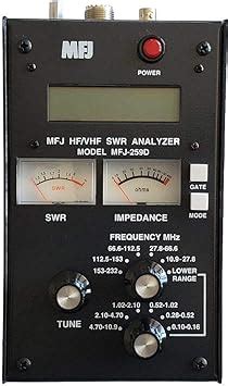 MFJ 259D MFJ259D Original MFJ Enterprises Antenna Analyzer VHF 220 MHz