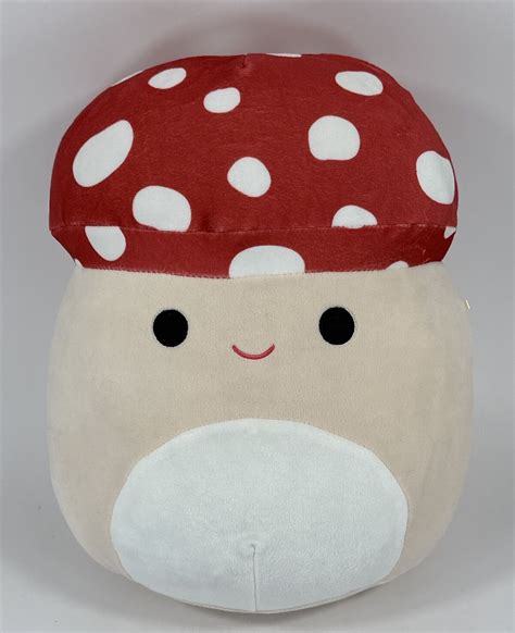 HTF Kellytoy Squishmallows Exclusive Plush 12 Malcolm The Mushroom