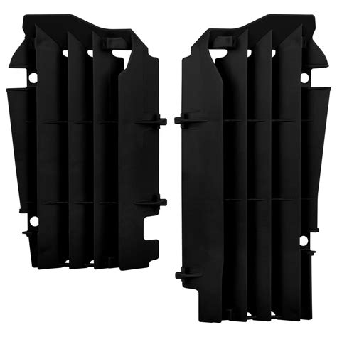 Dirt Bike Radiator Guards Plastic Louvers Left And Right