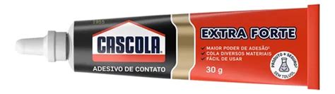 Cascola Cola Adesivo De Contato Extra Forte Couro Metal 30gr