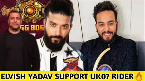 Elvishyadavvlogs Support Theuk Rider Bigg Boss Live Full