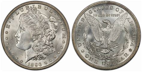 1896 Silver Dollar Value: are "P", "S", "O", No mint mark worth money?