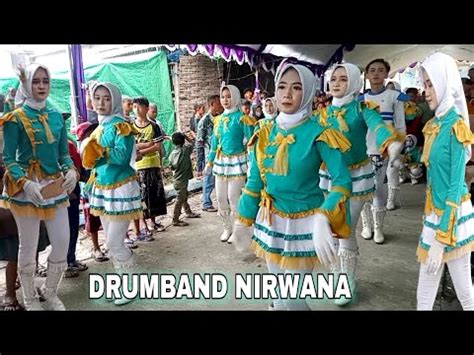 Mayoret Cantik Drumband Nirwana Di Desa Mulyorejo Youtube