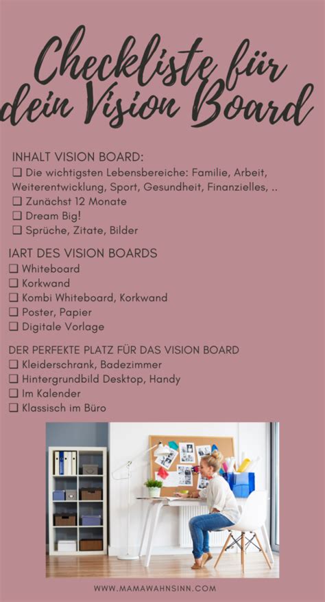 Visualisiere Deine Träume Die Perfekte Checkliste Für Ein Vision Board