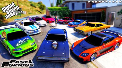 Gta 5 Stealing Every Fast And Furious Supercars With Franklin Real