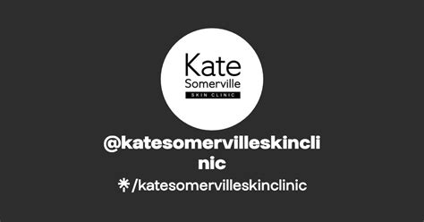 Katesomervilleskinclinic Instagram TikTok Linktree