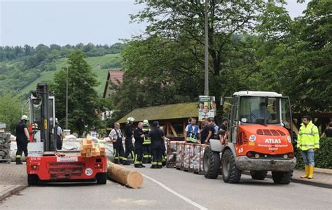 Bedrohliche Hochwasser Lage In Winterbach Am Sonntag Gemeistert