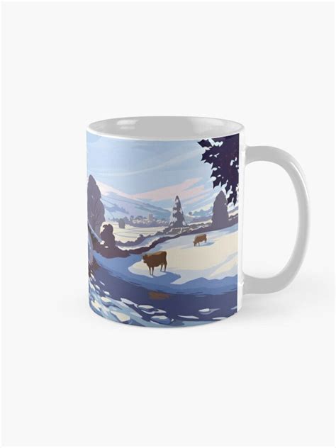 All Creatures Great And Small Vintage Winter Scene Mug James Herriot Mug