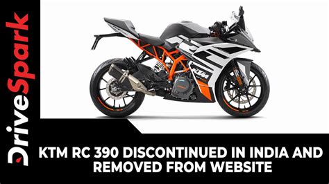 Ktm Rc 390 Discontinued In India And Removed From Website Next Gen Ktm