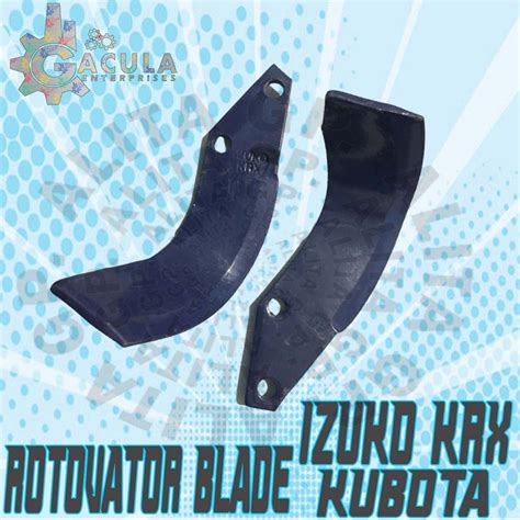 Rotovator Blade For Kubota Tractor L3608 KRX164 L4018 KRX175 L5018