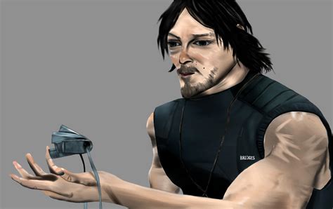 Norman Reedus- Death Stranding by KaptainKaosArt on DeviantArt