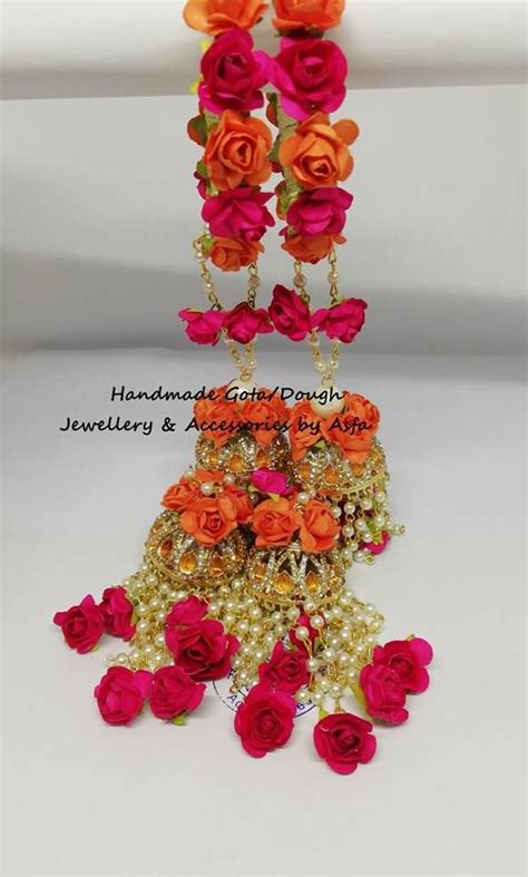 Handmade Floral Jewellery By Asfa Floral Kalira Visit My Fb For Order Cash On Delivery Available